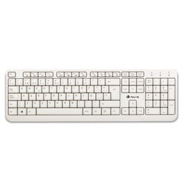 NGS Spike Teclado Blanco USB